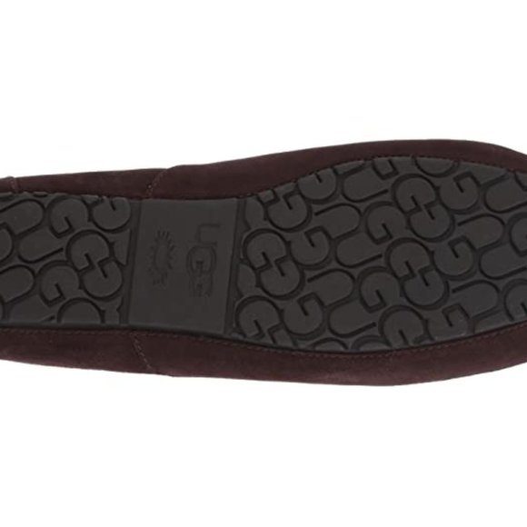 NIB UGG MEN'S ASCOT EXPRESSO SUEDE SLIPPERS 8 - Picture 4 of 5